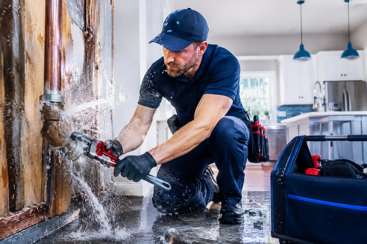 Local emergency pipe repair professionals in Newbury, OH